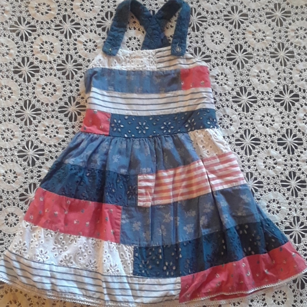 Girls eyelet dress